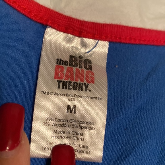 NWOT the Big Bang Theory fitted racer back dress | Size M - Picture 2 of 5